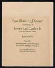 Jimmy Carter fundraiser documents